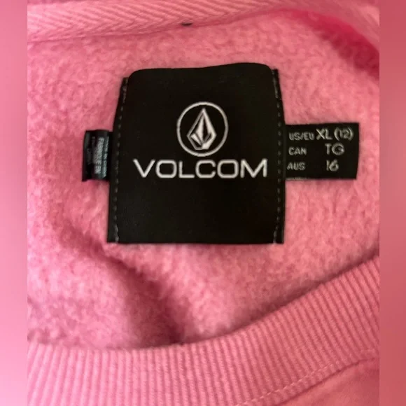 Volcom Ladies Pink Jumper - Picture 4 of 4